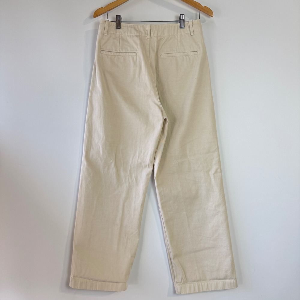 Buck Mason At Ease Chino Womens 29 Sand Straight Leg Cotton Utility Pants - Picture 4 of 16